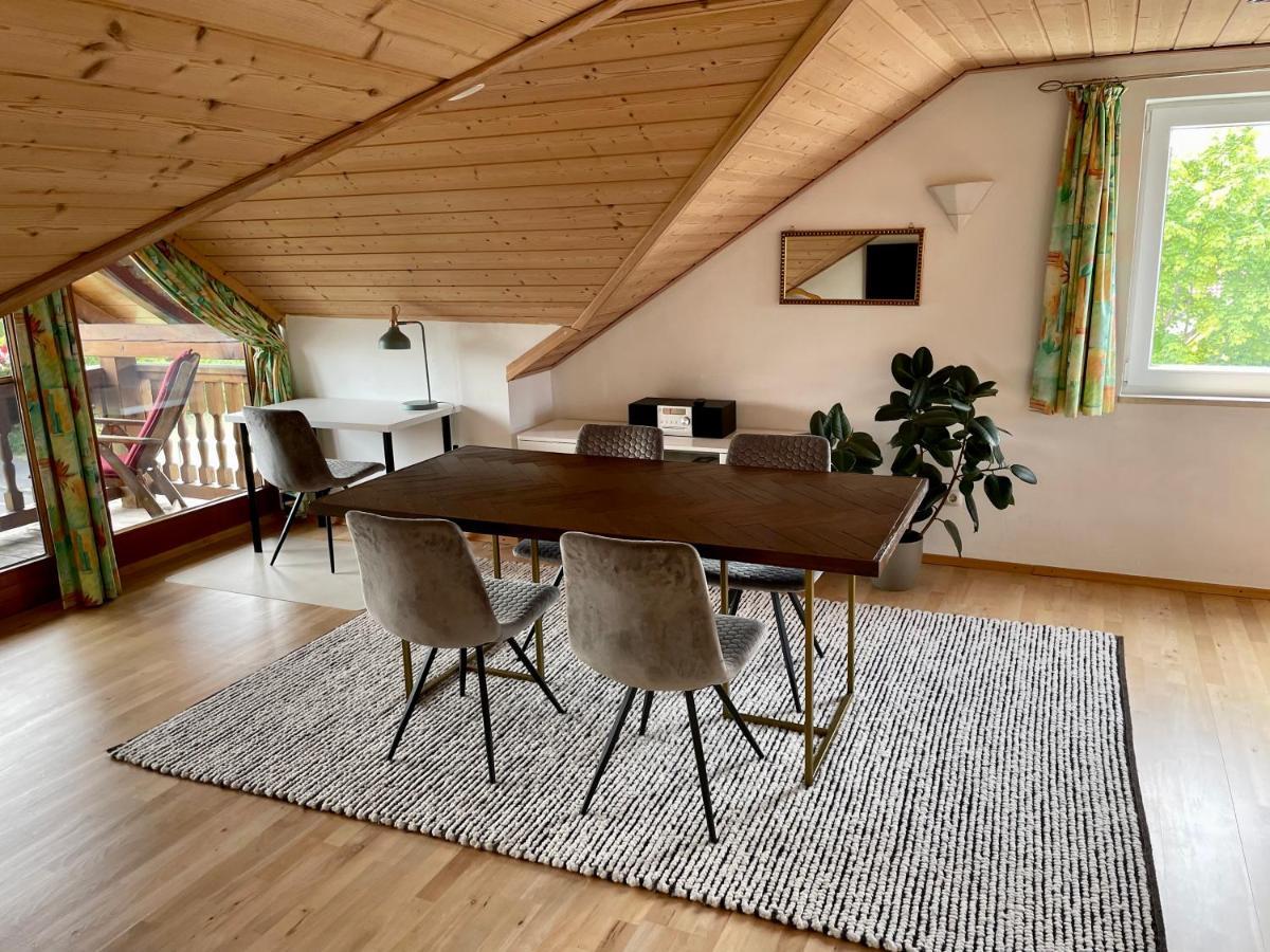 Appartamento Bergblick Weilheim in Oberbayern Esterno foto